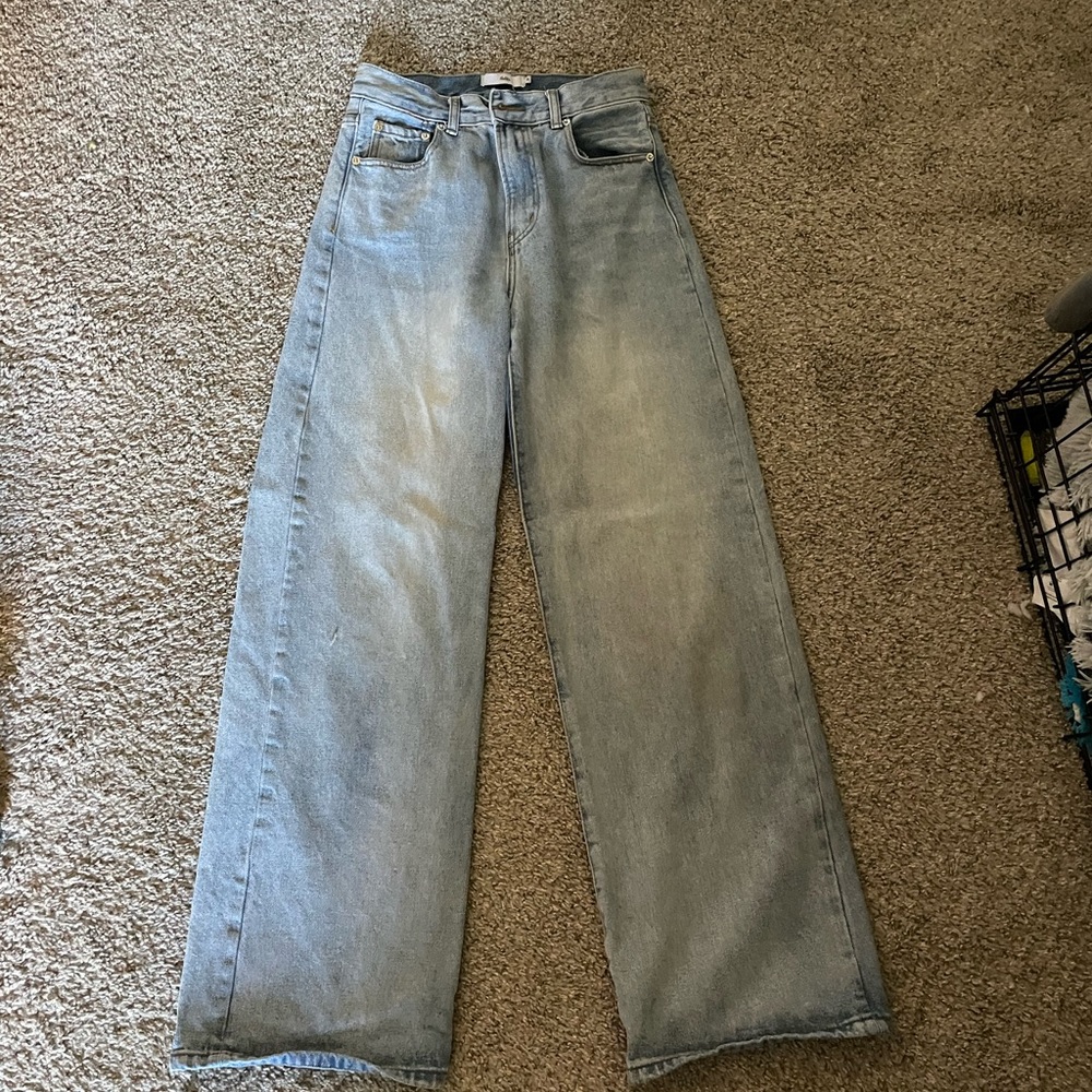 Adika wide leg jeans size medium!